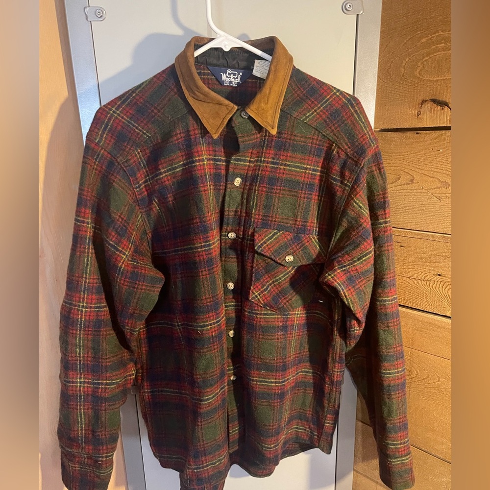 Men’s large woolrich button up